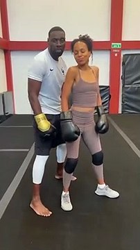 Omar Sy et Kerry Washington sur Instagram.