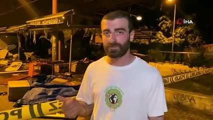 Bakırköy’de kitapçı dükkanı yakıldı