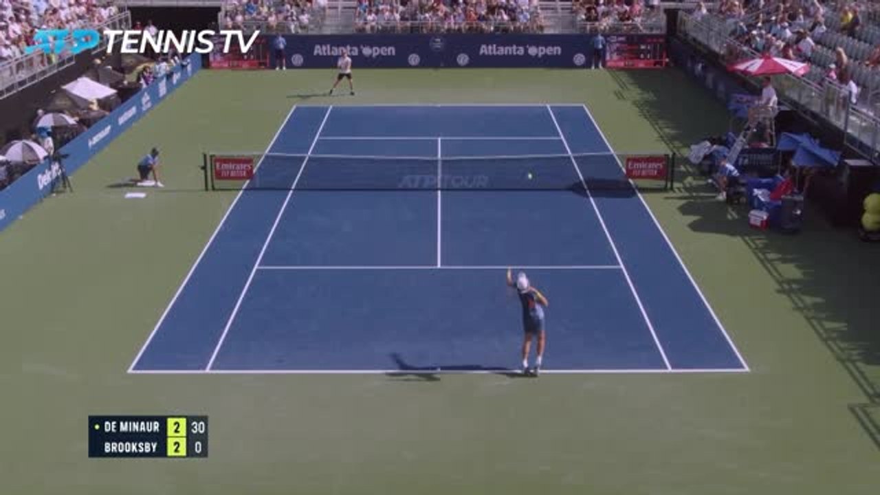 Atlanta - De Minaur sacré devant Brooksby