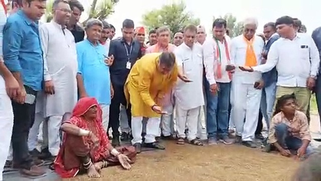 सतीश पूनिया ने मांगा किसानों की फसल खराबे के लि...