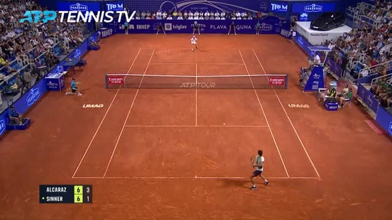 Highlights: Sinner siegreich in Kroatien