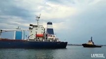 Ucraina: salpata da Odessa la prima nave carica di grano