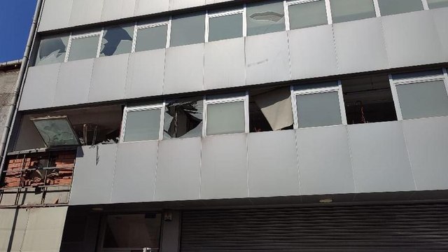 Bağcılar'da tekstil atölyesinde patlama