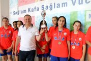 Hatay yerel: Hatay Büyükşehir Belediyespor Kadın Sutopu Takımı 1. Lig'e Yükseldi