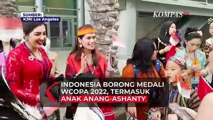 Indonesia Gemilang di WCOPA 2022, Putri Anang dan Ashanty Jadi Bintang