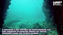 De mystérieux trous découvert au fond de l'Atlantique