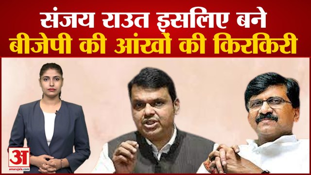 BJP की आंखों की किरकिरी क्यों बने Sanjay Raut! बीजेपी से दुश्मनी राउत को पड़ी भारी ED Action On Raut