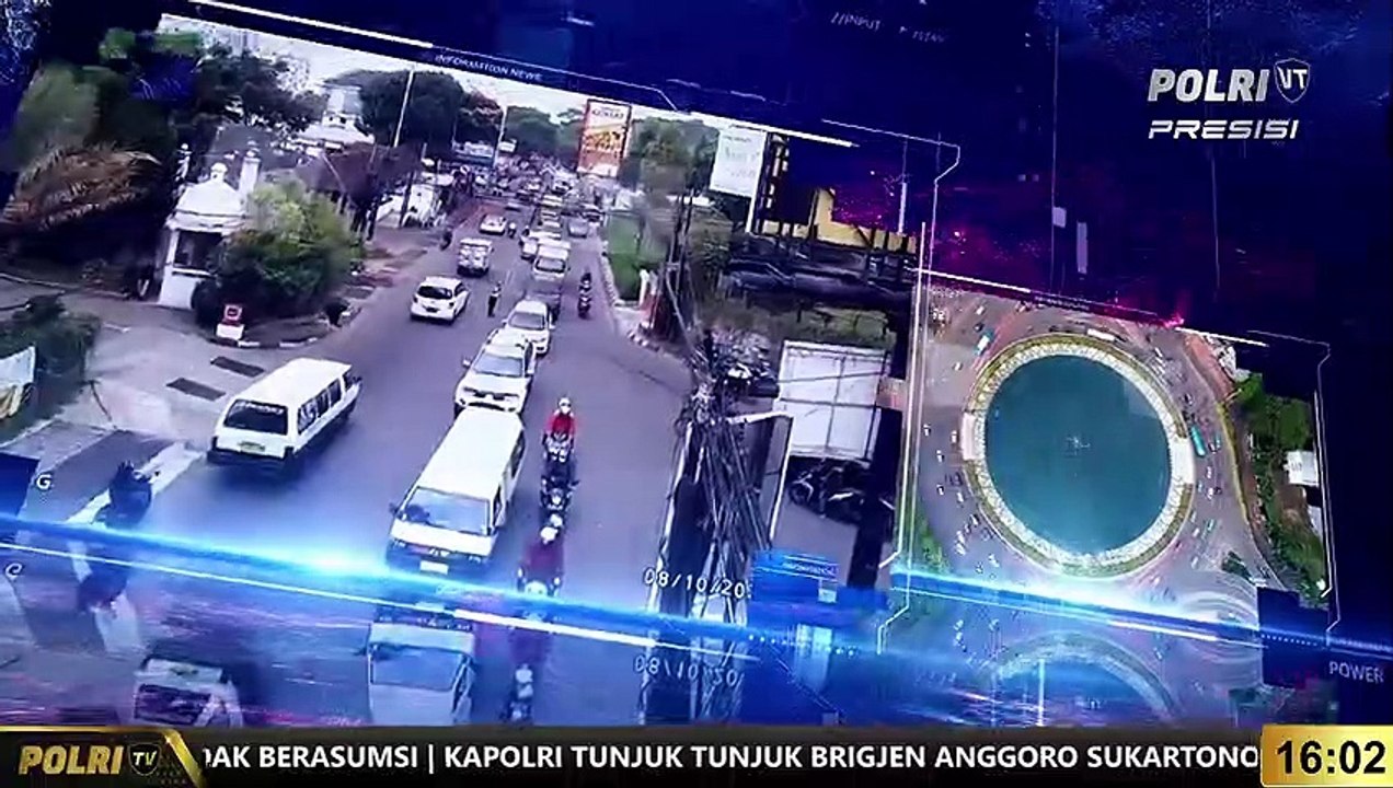 PRESISI Update 16.00 WIB Pantauan Arus Lalu Lintas di Kawasan Cililitan, Jakarta Timur