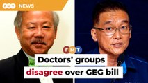 Doctors’ groups at odds over Generational End Game bill