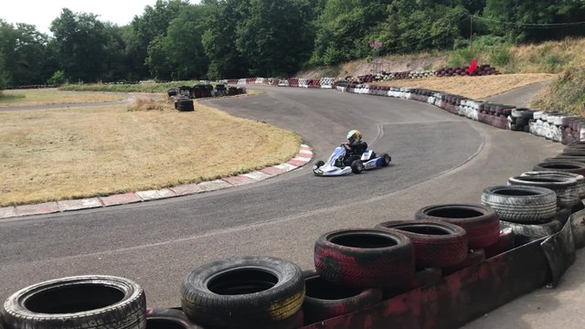 Tests sonores au karting d'Amay