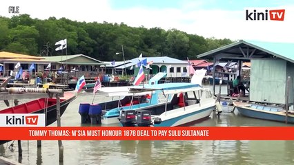 Tommy Thomas: M'sia must honour 1878 deal to pay Sulu sultanate