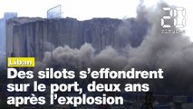 Liban : Des silos à grains s'effondrent, deux ans après l'explosion de Beyrouth