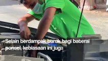 Hati-hati saat Isi Baterai Ponsel di Kendaraan, Ini Bahayanya