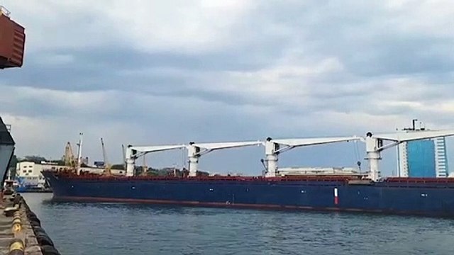 Ucrânia retoma exportação de grãos