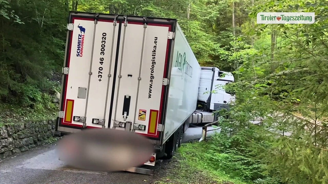 Irrfahrt eines LKW