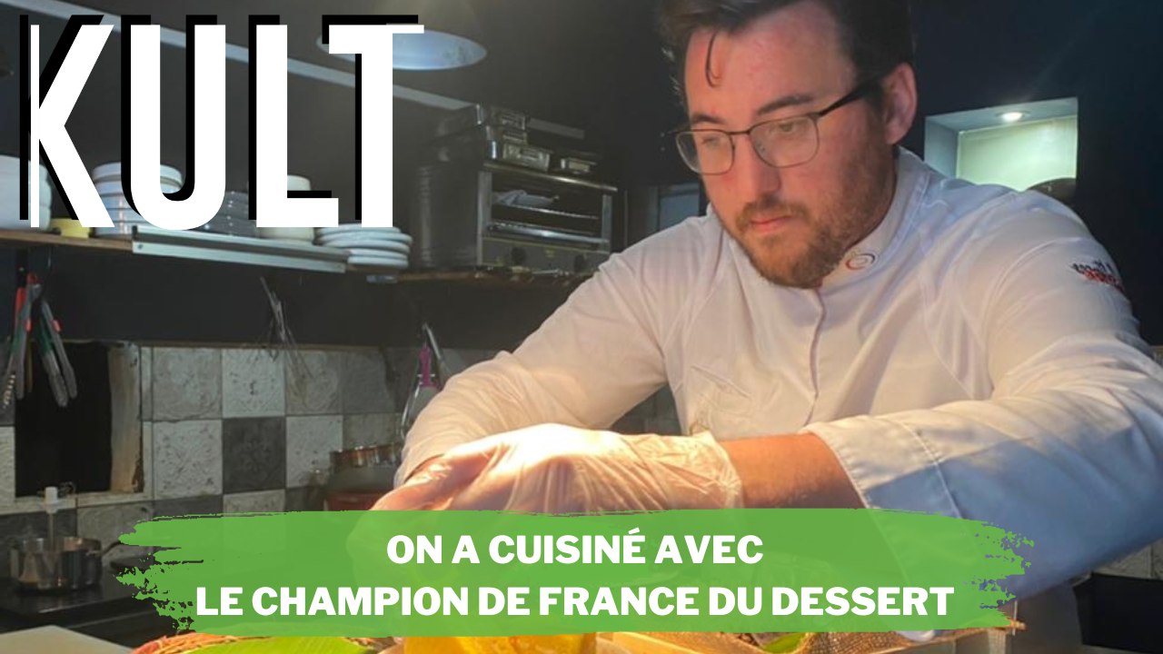 On a cuisiné avec le Champion de France du dessert