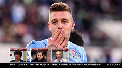 Mercato Lazio, Sarri indica la strada ▷ Le ultime sul destino di Milinkovic e sull'obiettivo Ilic del Verona