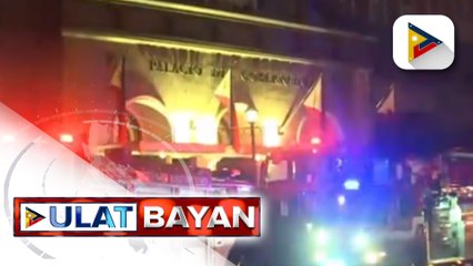 Bahagi ng I.T department ng Comelec Main Office sa Intramuros, Manila, nasunog