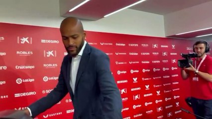 Marcao, presentación como nuevo jugador del Sevilla FC