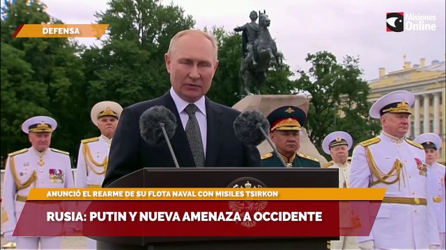 Rusia: Putin y nueva amenaza a occidente