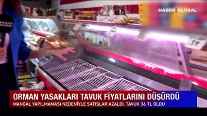 Orman yasakları tavuk fiyatlarını düşürdü