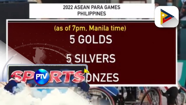 19 medal, nakuha ng Pinoy Para athletes sa '22 ASEAN Para games