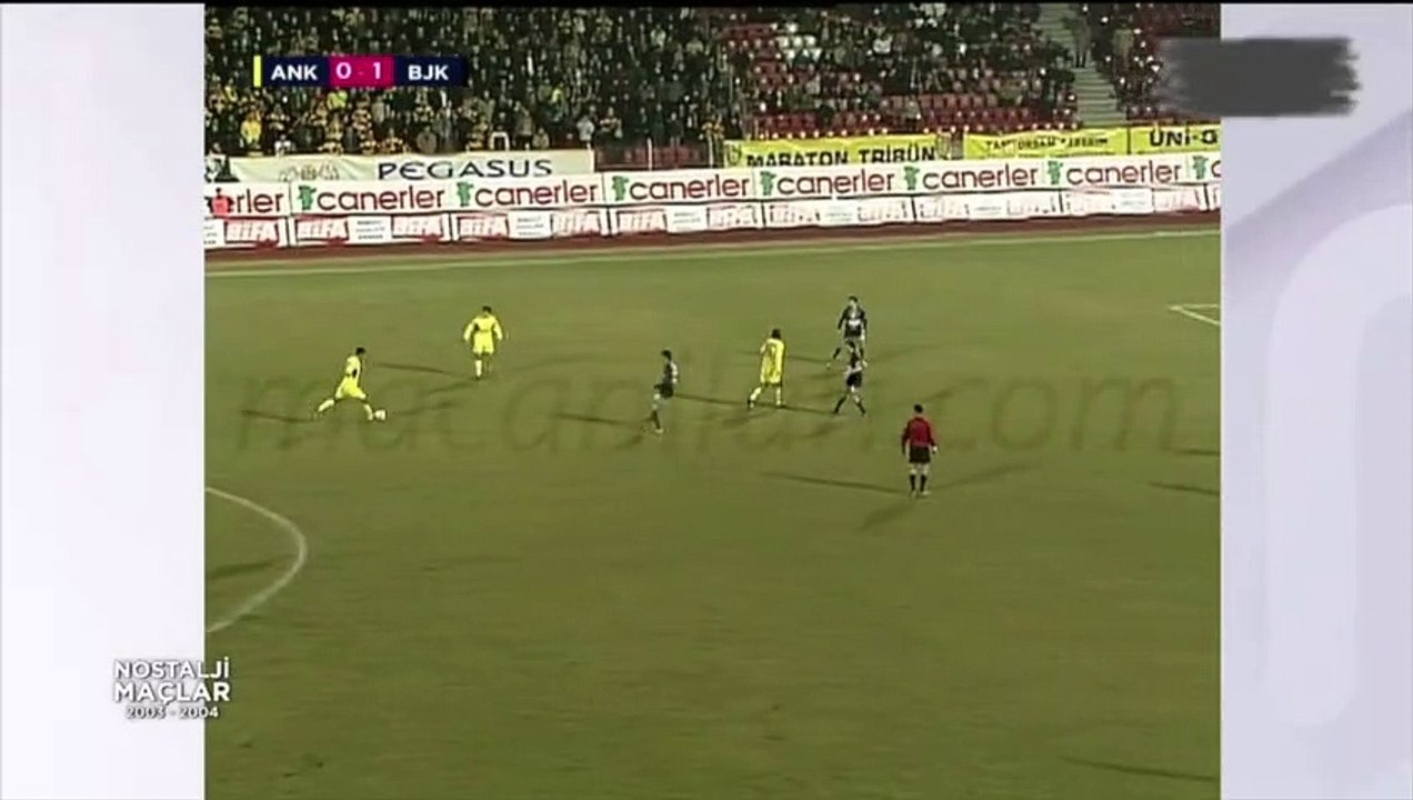 Ankaragücü 1-1 Beşiktaş [HD] 06.02.2004 - 2003-2004 Turkish Super League Matchday 20