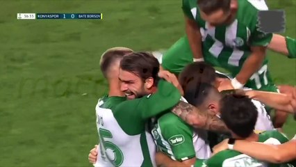 arabam.com Konyaspor 2-0 FK Bate Borisov [HD] 28.07.2022 - 2022-2023 UEFA Conference League 2nd Qualifying Round 2nd Leg