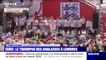 Euro: les joueuses anglaises fêtent leur titre à Londres devant 7000 personnes