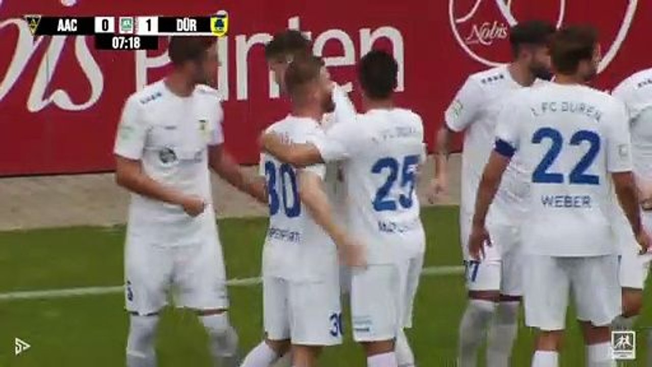 Becker kontert Uzelacs Traumtor: Düren entführt Punkt aus Aachen