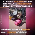 Cette femme se fait expulser de chez elle avec ses 3 enfants