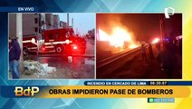 Incendio consume dos viviendas en Cercado de Lima, hay cuatro familias afectadas