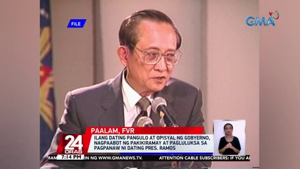 PBBM, idineklarang 'period of national mourning' ang July 31 hanggang Aug. 9 | 24 Oras