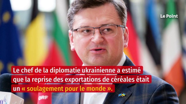 Ukraine : un premier chargement de céréales a quitté Odessa