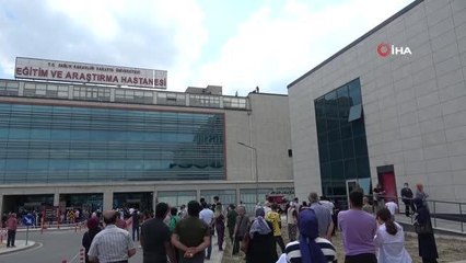 2 saat süren intihar girişimini film gibi izlediler