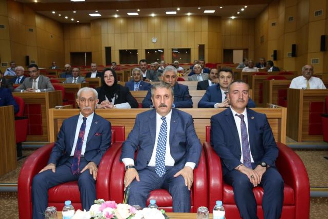 Sivas haber! BBP Genel Başkanı Destici Sivas İl Genel Meclisi'nde konuştu