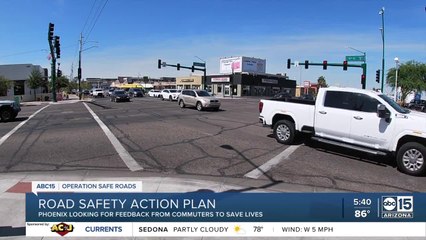 Phoenix is looking for feedback from commuters in an effort to save lives