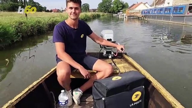 Meet France's Only Postman Who Delivers Mail By Boat