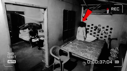 Real Ghost caught In cc tv camera
