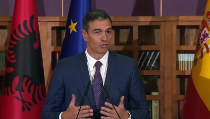 Sánchez: "Consideramos que la independencia de Kosovo viola el derecho internacional"