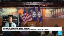 Nancy Pelosi's Asia tour kicks off amid US-China tensions over Taiwan