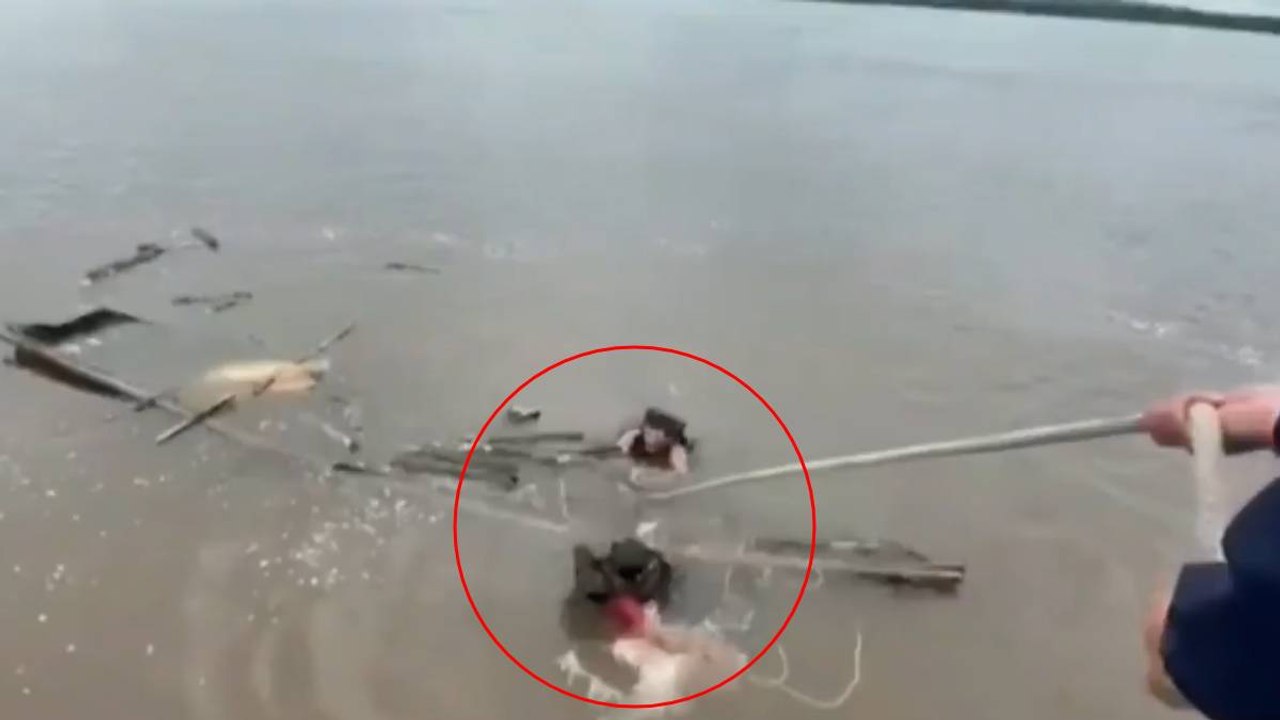 Rescataron con vida a tres venezolanos que naufragaron en el río Orinoco: Armada de Colombia