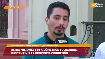 Ultra misiones 100 kilómetros solidarios: buscan unir la provincia corriendo