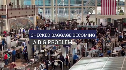 Checked Baggage Becoming a Big Problem