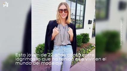 Anna Gantt, la modelo que alza su voz y critica la industria del modelaje