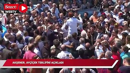 Akşener, ayçiçek teklifini açıkladı