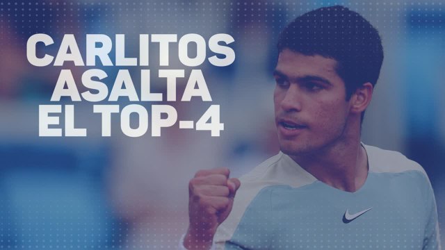 Carlitos Alcaraz ya es número 4 del mundo