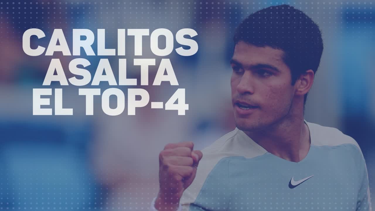 Carlitos Alcaraz ya es número 4 del mundo
