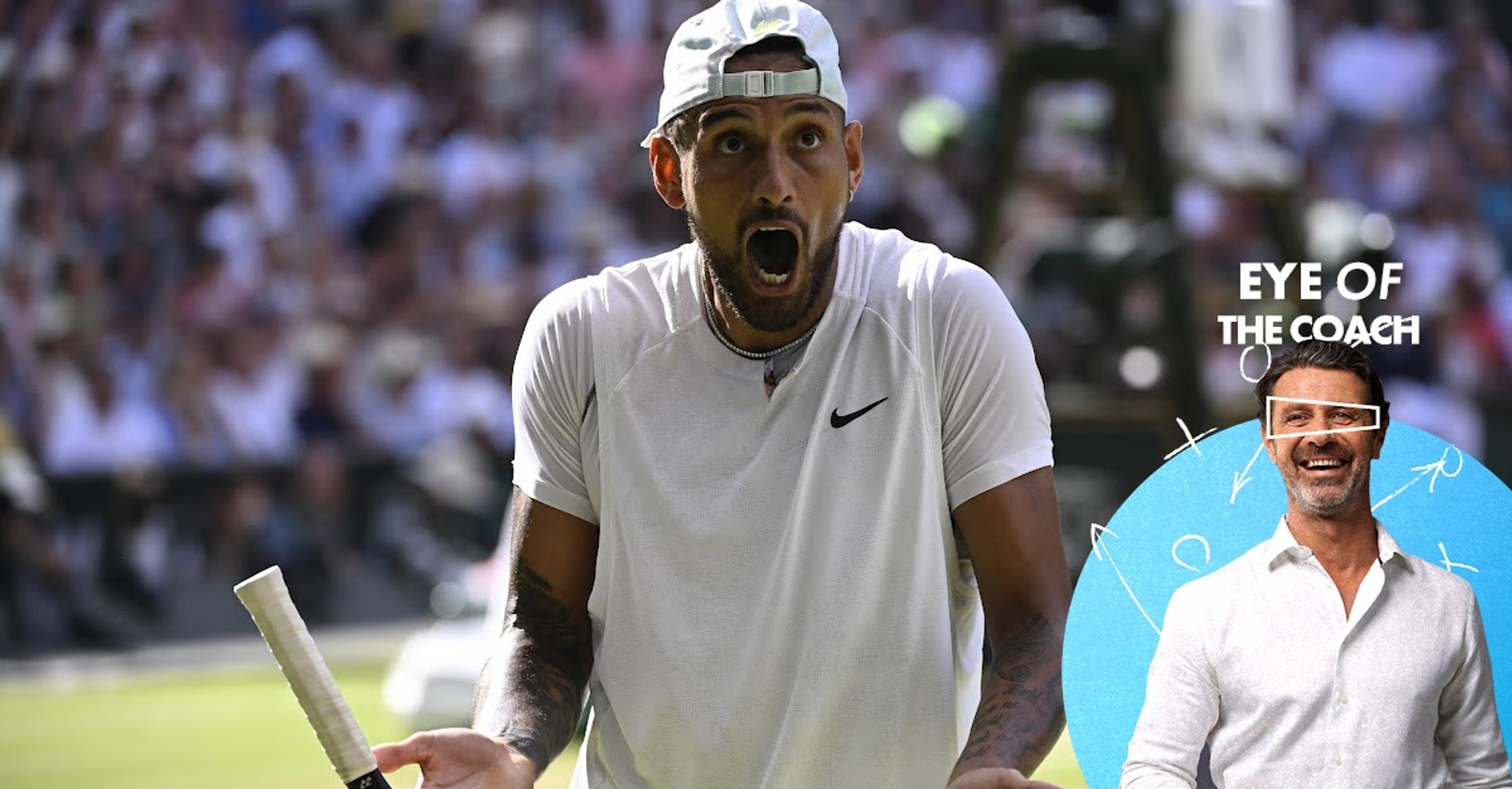 Eye of the coach # 60 - Why Nick Kyrgios is a much better player when he's  mad at the world (and the umpires) - video Dailymotion
