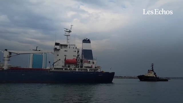 Le premier bateau chargé de céréales ukrainiennes a quitté le port d’Odessa